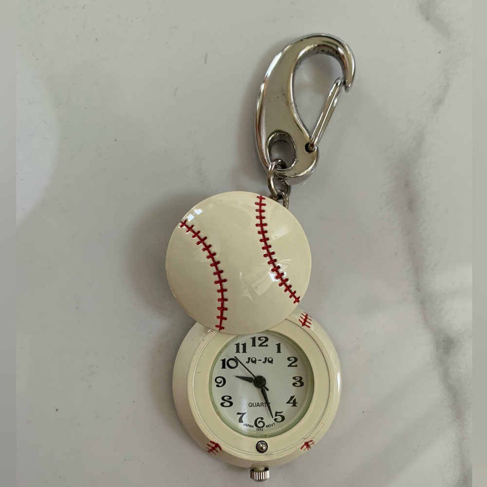 NEW JQ-JQ Watch Keychain Baseball